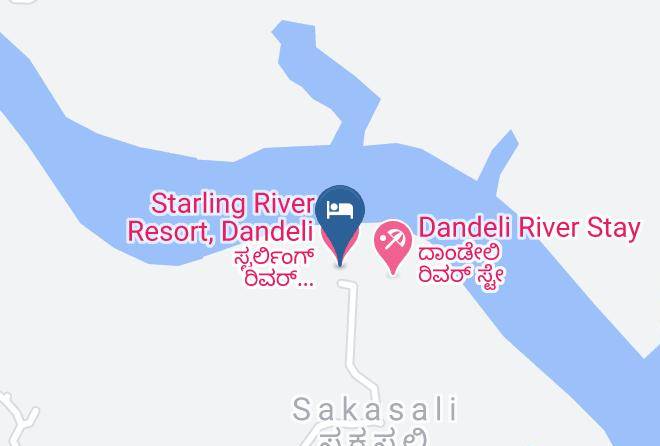 Haliyal - Starling River Resort Dandeli Maps