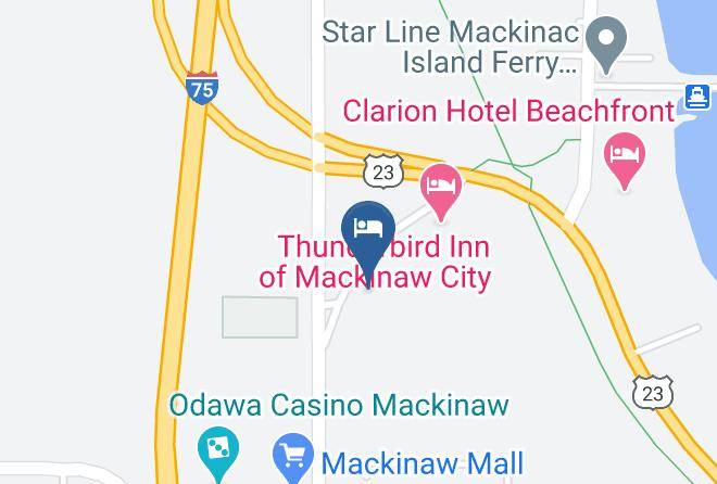 Cheboygan County - Starlite Budget Inn Maps