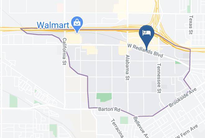San Bernardino - Starlite Motel Maps