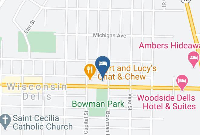 Columbia - Starlite Motel Maps