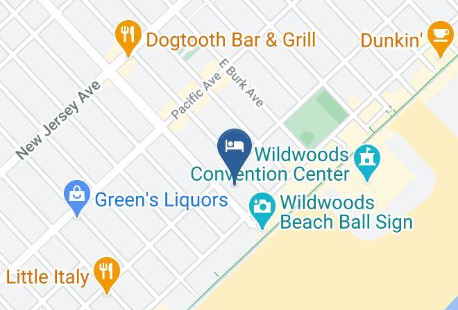 Cape May - Starlux Boutique Hotel Maps