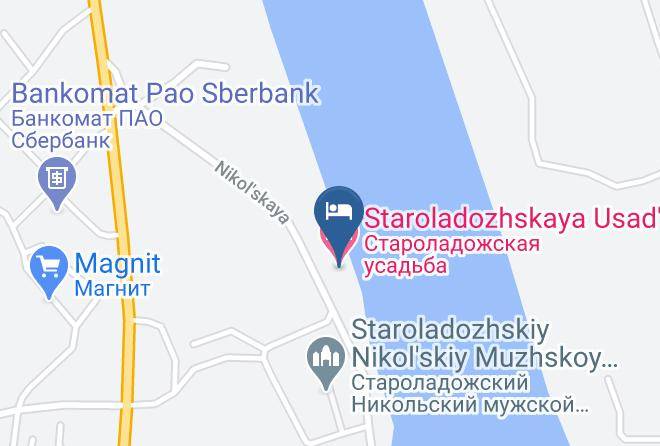 Staroladozhskaya Usad'ba Map
