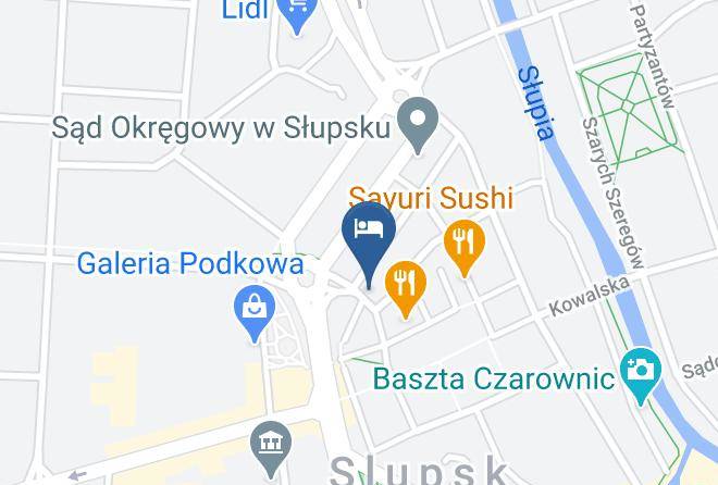 Staromiejski Hotel Map
