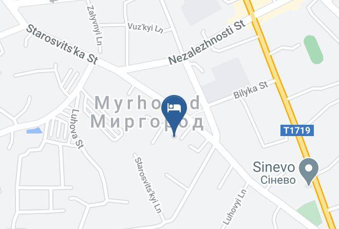 Myrhorod - Starosvitskyy Pan Maps