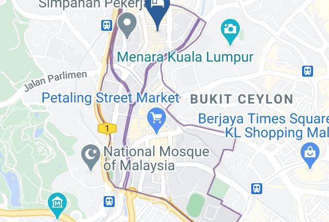 Kuala Lumpur - Starpoints Hotel Kuala Lumpur Maps