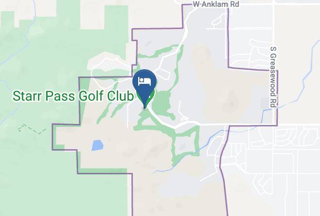 Pima - Starr Pass Golf Suites Maps