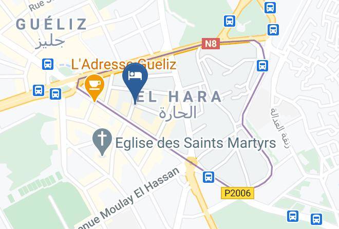 Marrakesh - Stars Hotel Maps