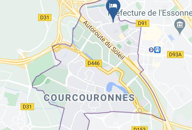 Essonne - Stars Hotel Paris Evry Courcouronnes Maps