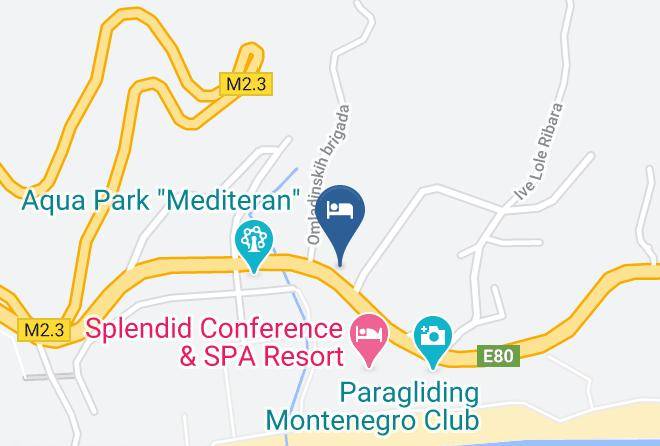 Budva - Stars Ii Residence Maps