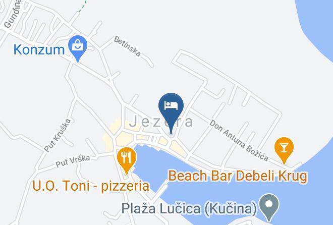 Tijesno - Stars Palace Maps