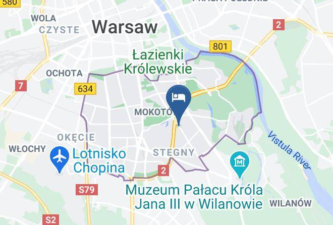 Warsaw - Start Hotel Atos Maps