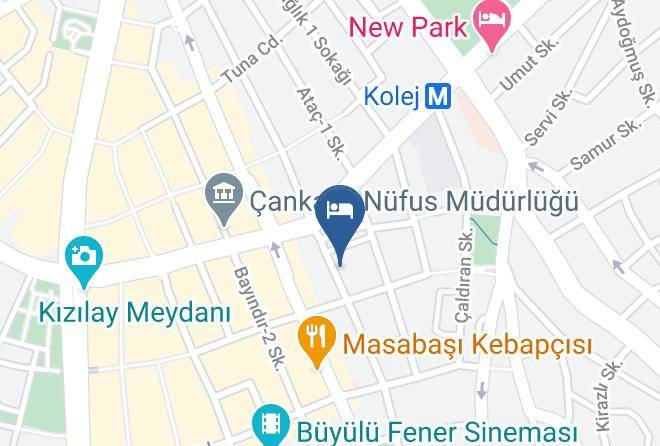 Cankaya - Hotel Starton Maps