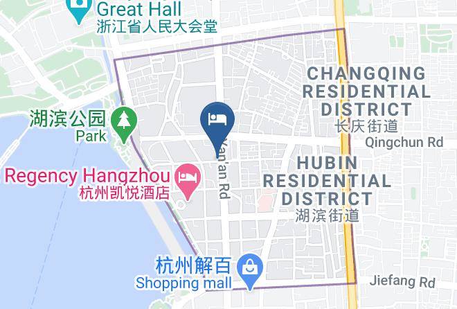 Hangzhou - Starway Capsule Hotel Maps