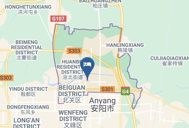 Anyang - Starway Hotel Anyang Anzhang Avenue Maps