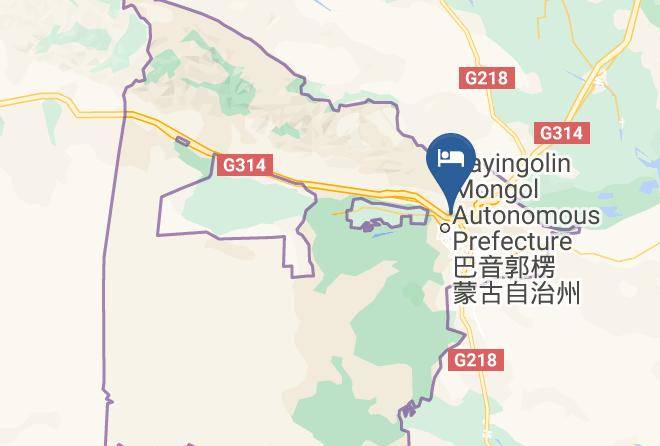 Bayinggolin Mongol Aut Prefecture - Starway Hotel Maps