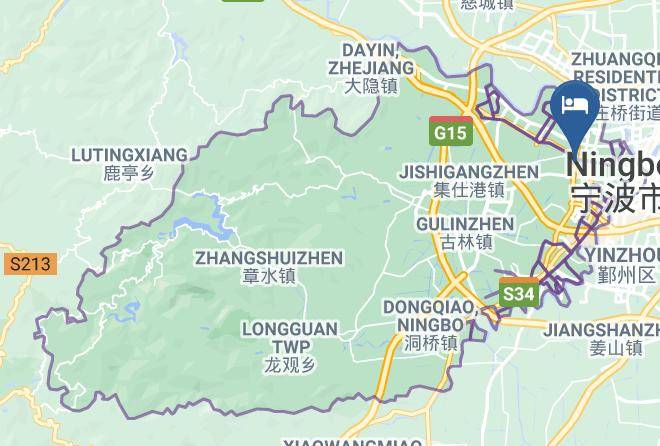 Ningbo - Starway Hotel Maps