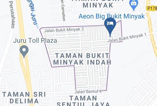 Simpang Ampat - Starway Hotel Maps