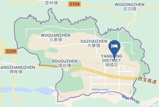 Xianyang - Starway Hotel Maps