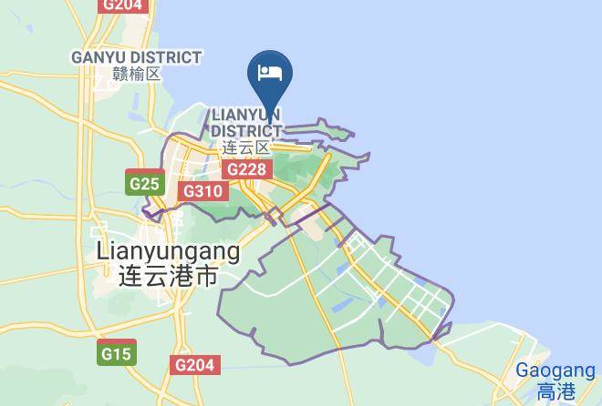 Lianyungang - Starway Light Hotel Maps
