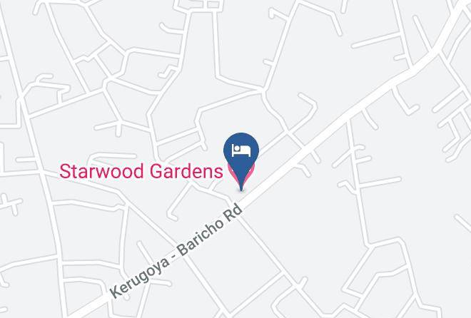 Kirinyaga - Starwood Gardens Hotel Maps