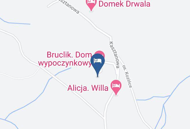 Stary Dom Plonkowka Noclegi Na Szlaku Map