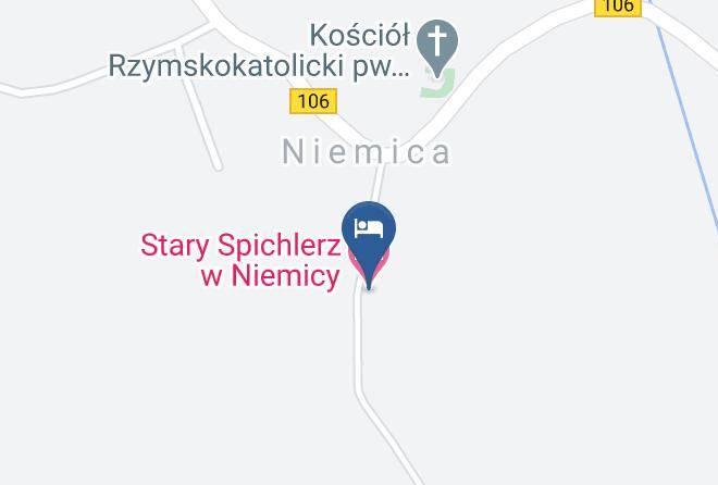 Stary Spichlerz W Niemicy Map