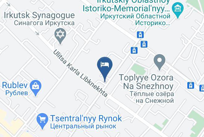 Irkutsk - Staryy Gorod Maps