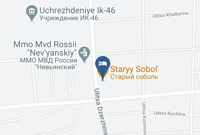 Nev Yansk - Staryy Sobol' Maps