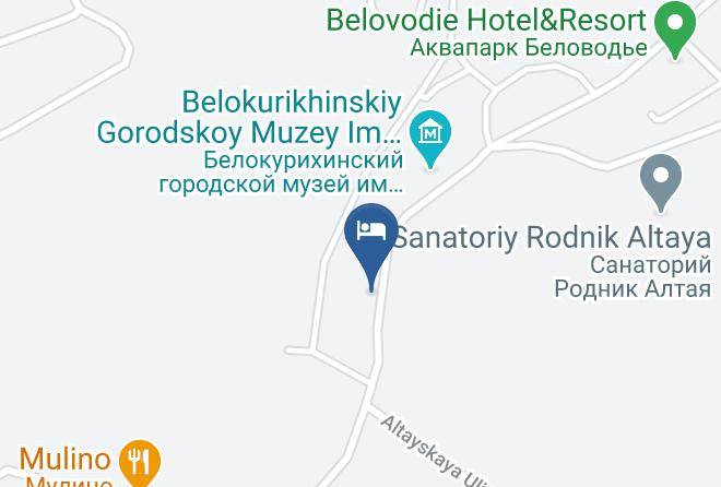 Belokurikha - Staryye Druz'ya Maps