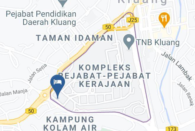 Keluang - Starz Hotel Maps