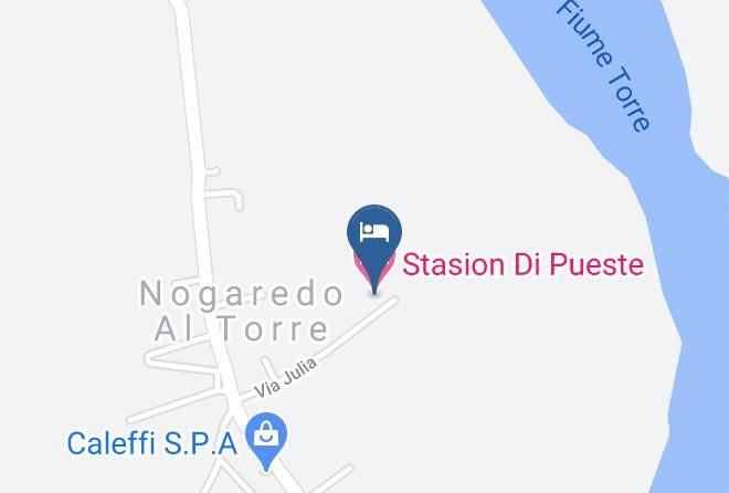 Udine - Stasion Di Pueste Maps