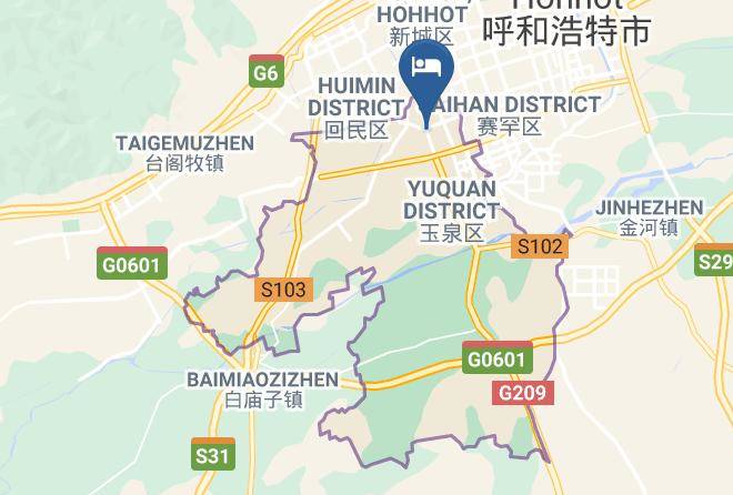 Hohhot - State Guest International Hotel Maps
