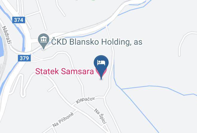 Blansko - Statek Samsara Maps
