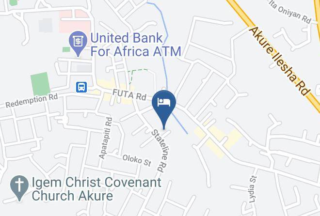 Akure - Stateline Hotels Akure Maps
