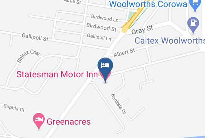 Federation - Statesman Motor Inn Maps