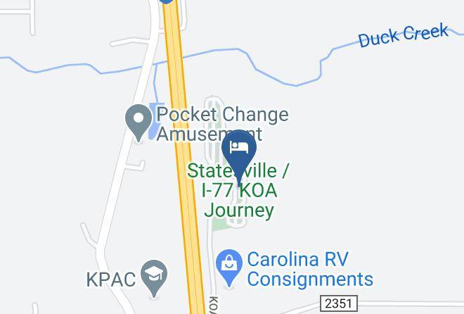 Iredell - Statesville I 77 Koa Journey Maps