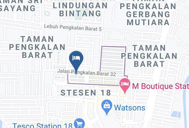 Kinta District - Station 18 1 Day Car Hotel Maps