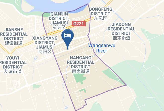 Jiamusi - Station Front Hotel Maps