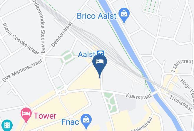 East Flanders - Station Hotel Aalst Maps