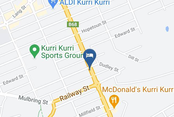 Cessnock - Station Hotel Motel Maps