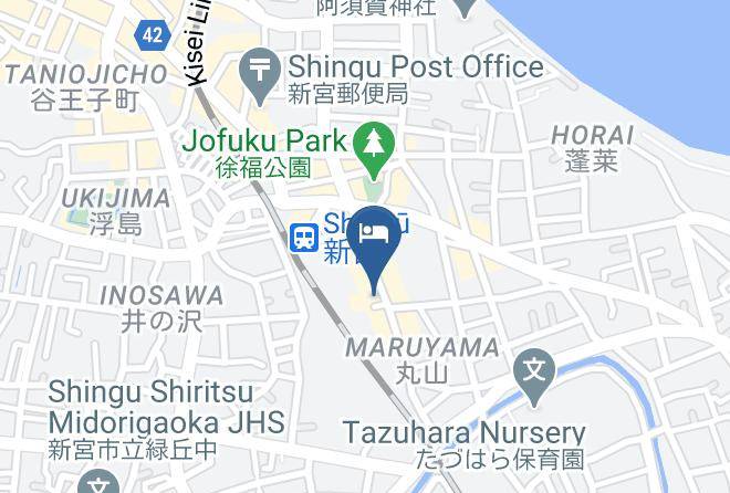 Shingu City - Station Hotel Shingu Maps