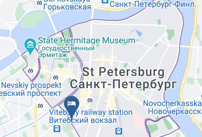 Saint Petersburg - Station Hotel Z12 Maps