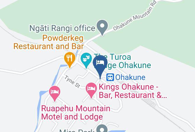 Ruapehu - Station Lodge Maps