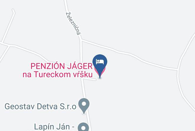 Detva - Statok U Jagerskych Maps