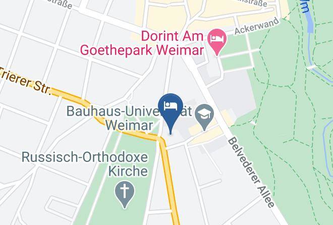 Weimar - Statthotel Maps