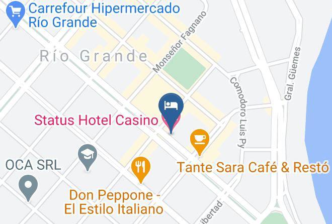 Rio Grande - Status Hotel Casino Maps