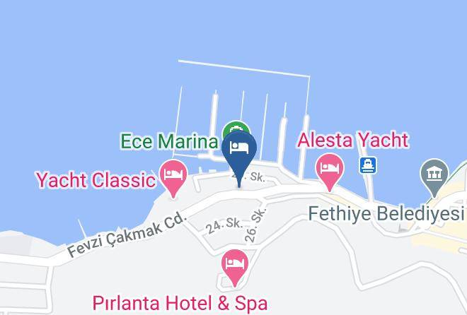 Fethiye - Status Hotel Maps