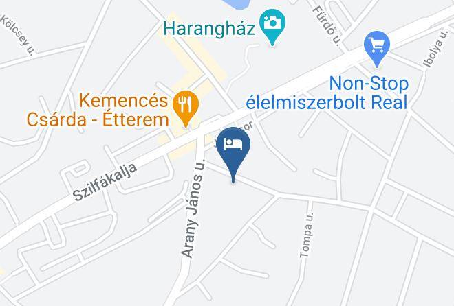 Hajduszoboszlo - Panzio Lemberg Maps