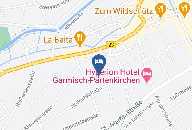 Garmisch Partenkirchen - Staudacherhof Maps