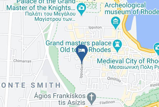 Dodecanese - Stavros Hotel Maps
